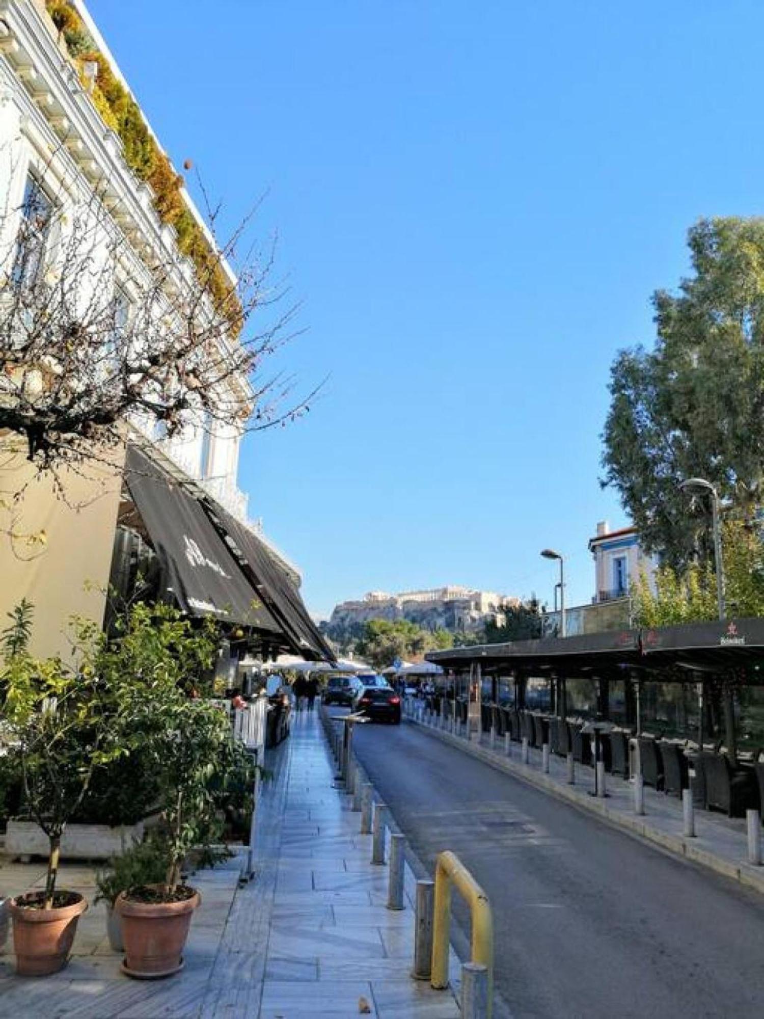 Luxurious Apartment In Acropolis Atenas Exterior foto