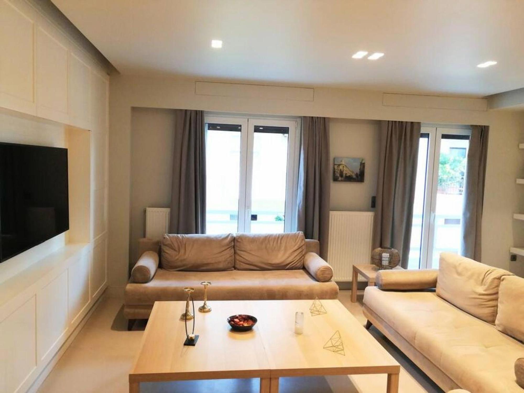 Luxurious Apartment In Acropolis Atenas Exterior foto