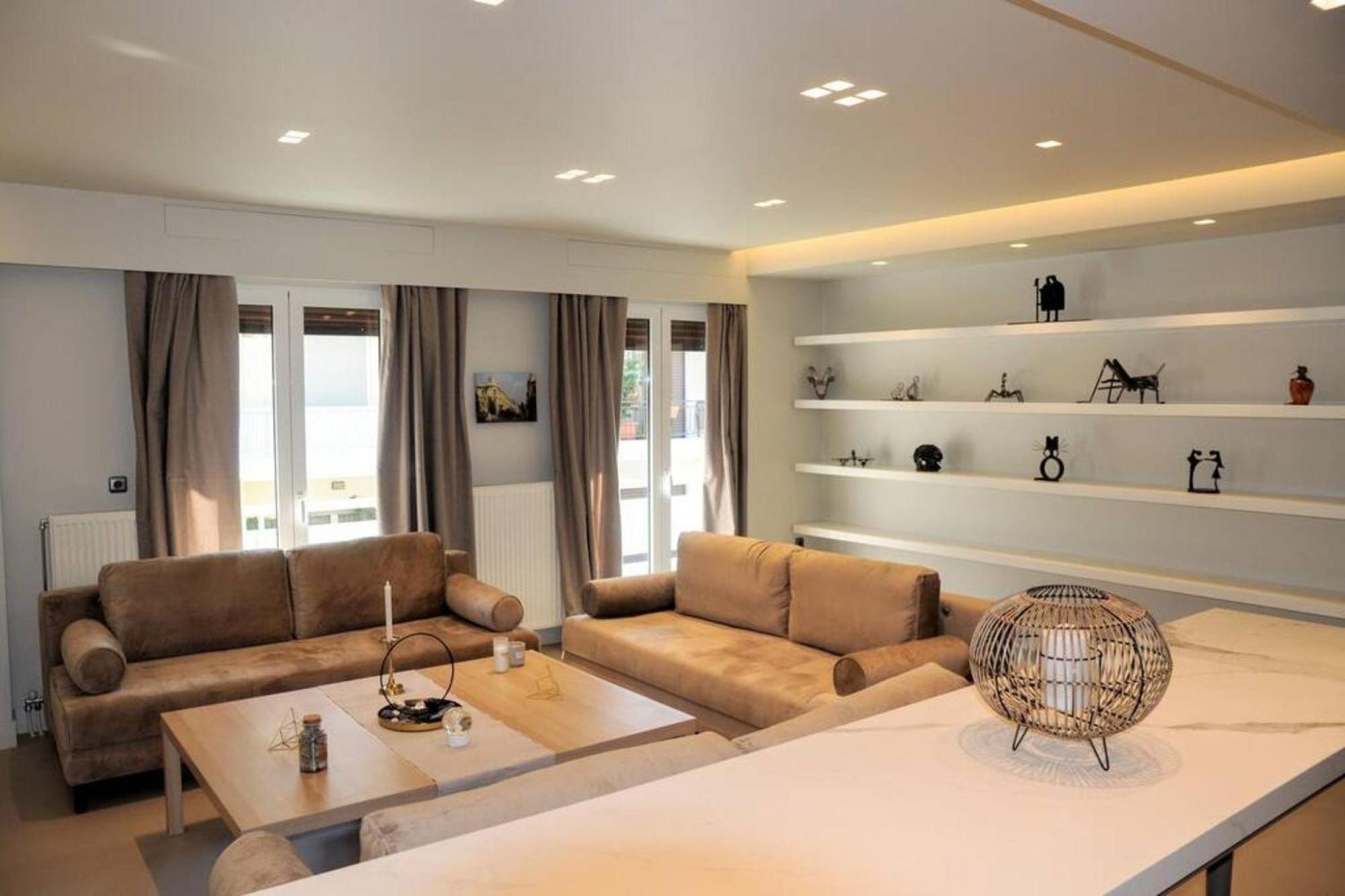 Luxurious Apartment In Acropolis Atenas Exterior foto